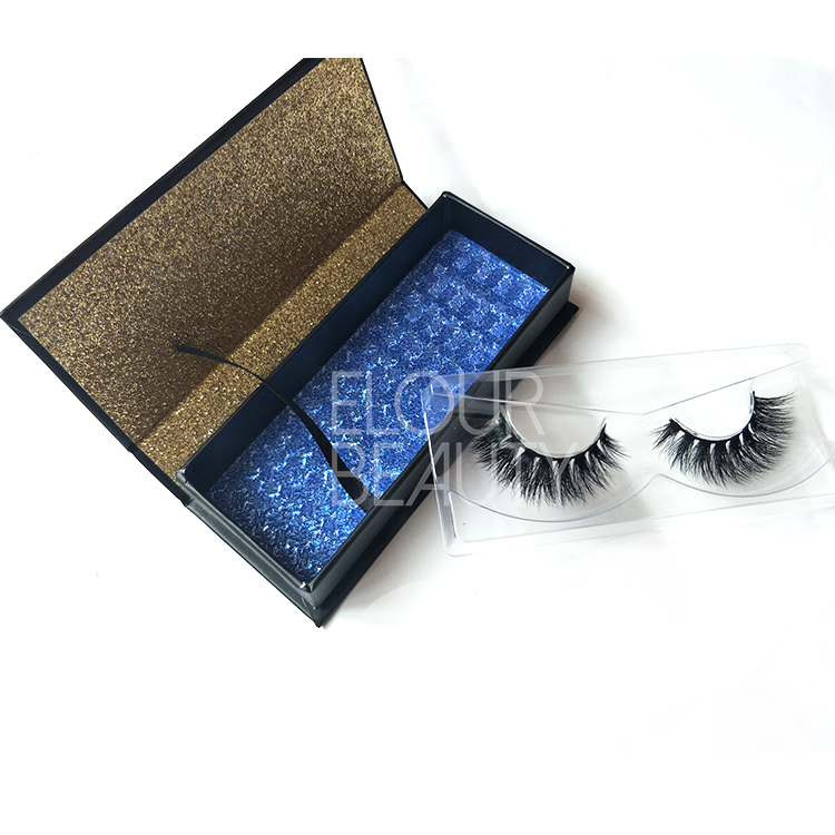 Custom package natural vegan full 3D mink eyelashes vendor China EL24 